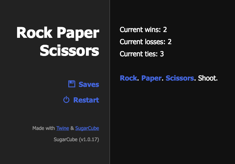 Rock Paper Scissors Screenshot